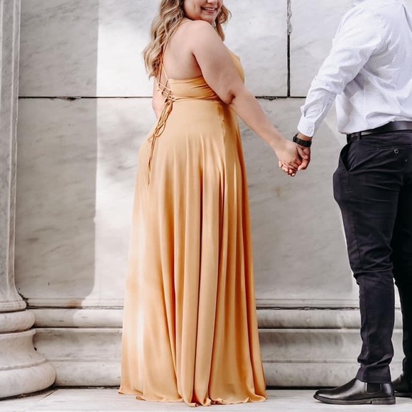 Yellow Maxi Dress - Picture 3 of 6